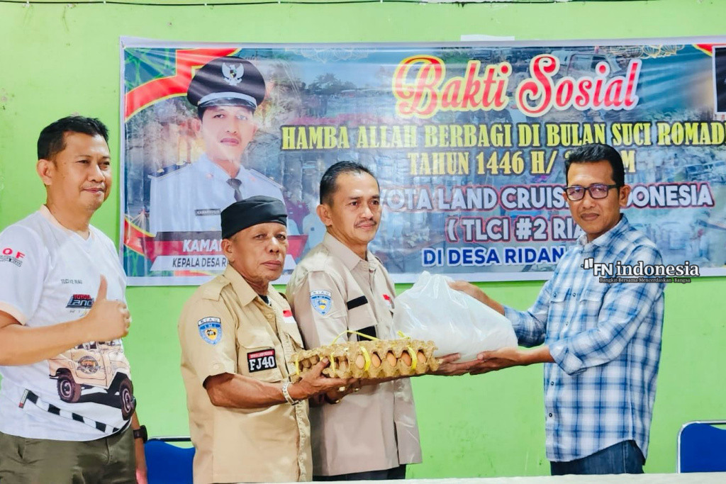 Kukuhkan Korwil Kampar, TLCI Chapter 2 Riau Gelar Bakti Sosial untuk Warga Ridan Permai