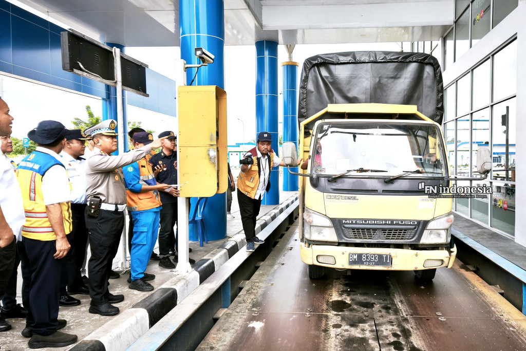 Dirlantas Polda Riau Tinjau UPPKB Tenayan Raya, Pastikan Kelancaran Arus Mudik Lebaran