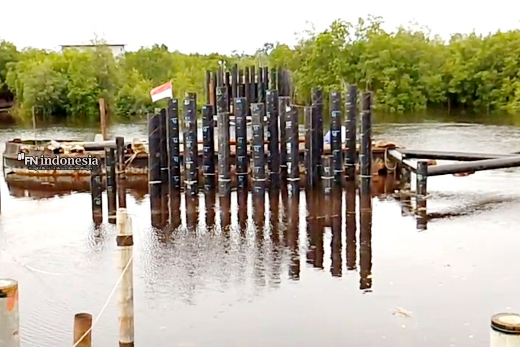 Jembatan Penghubung Antar Pulau di Meranti Mangkrak, Anggaran Fantastis Tak Tuntas