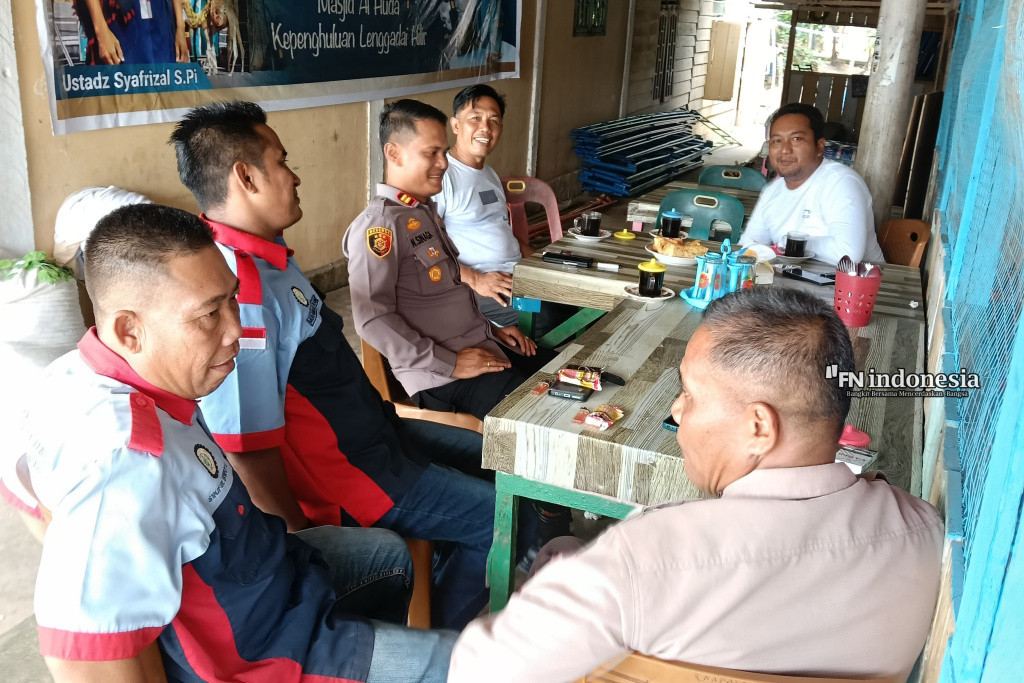 Kapolsek Batu Hampar Gelar Coffee Morning dan Monitoring Serikat Pekerja Dalam Rangka May Day