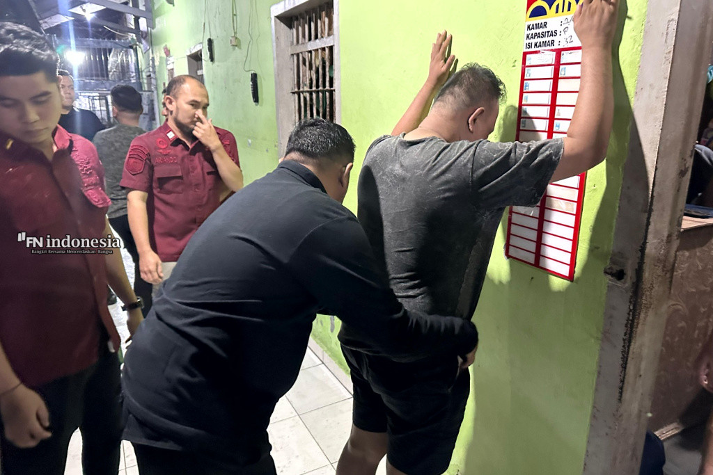 Lapas Pekanbaru Intensifkan Razia Kamar Hunian, Wujud Komitmen Berantas Narkoba dan Penipuan