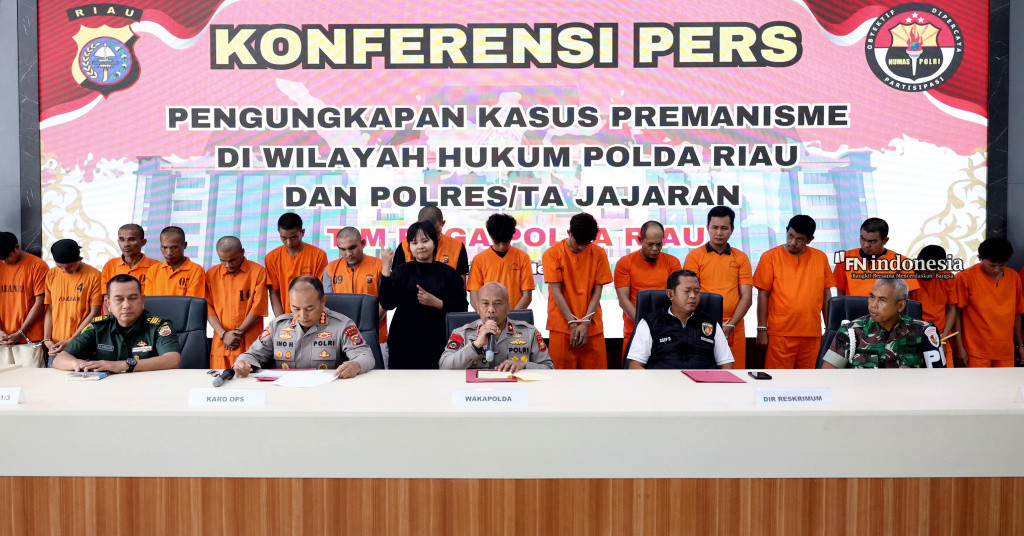 Tim RAGA Ungkap Kasus Premanisme Wilayah Hukum Polda Riau dan Jajaran