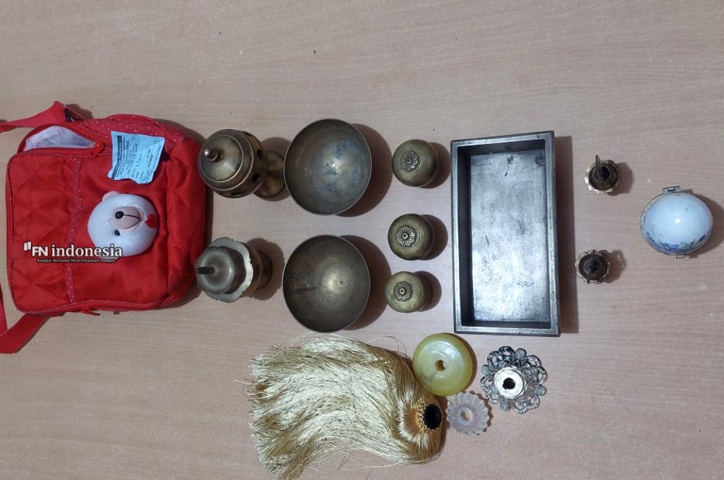 Dua Pelaku Pencurian Benda Cagar Budaya Diamankan di Kawasan Istana Siak