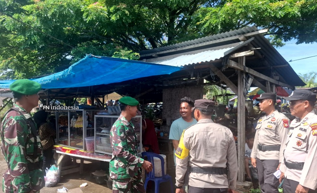 Patroli Sinergitas TNI-Polri di Batu Hampar, Wujudkan Keamanan Lingkungan yang Kondusif
