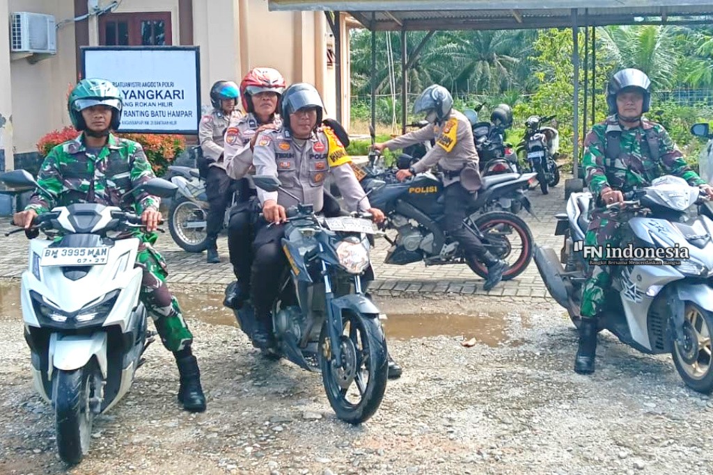 Ciptakan Keamanan di Wilkum Batu Hampar TNI-POLRI Gelar Patroli Gabungan di Jalan Lintas Baa Bantaian