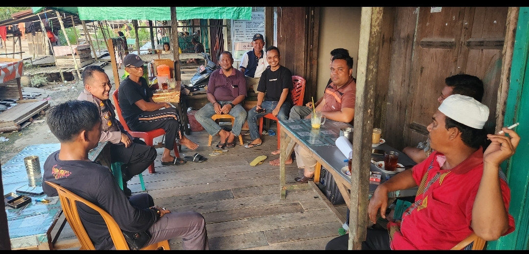 Polsek Concong Lakukan Sosialisasi Pemilu Damai demi Stabilitas Keamanan di Desa Panglima Raja