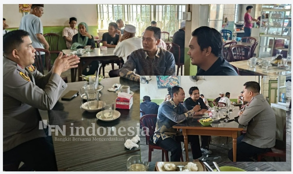 Ciptakan Situasi Kondusif Pemilu Damai 2024 Polsek KSKP Ajak Masyarakat di Pelabuhan Pelindo Tembilahan