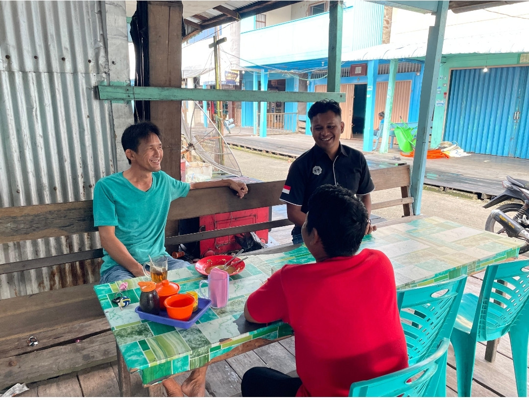 Polsek Concong Laksanakan Edukasi Pemilu Damai 2024 di Kelurahan Concong Luar