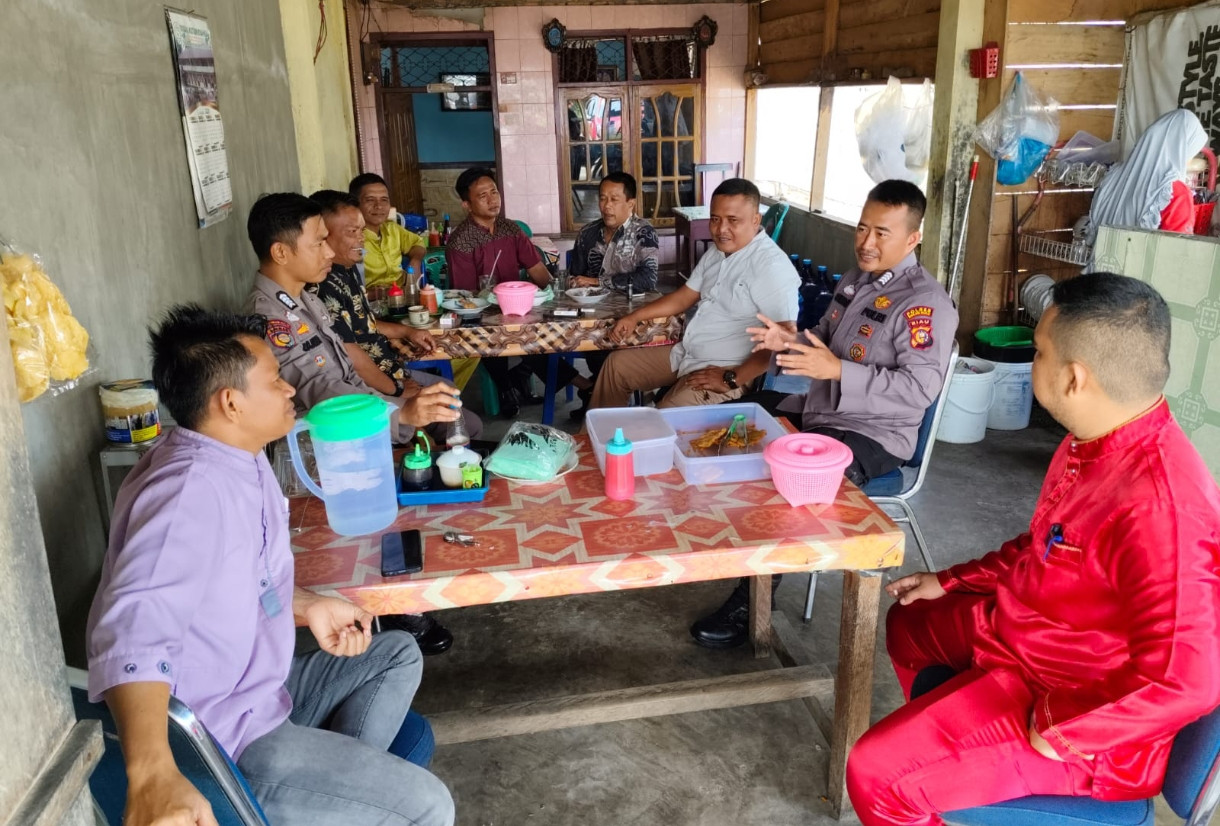 Sat Binmas Polres Rohul Laksanakan Giat Coolling System Pantau Tahapan Pilkada Kondusif