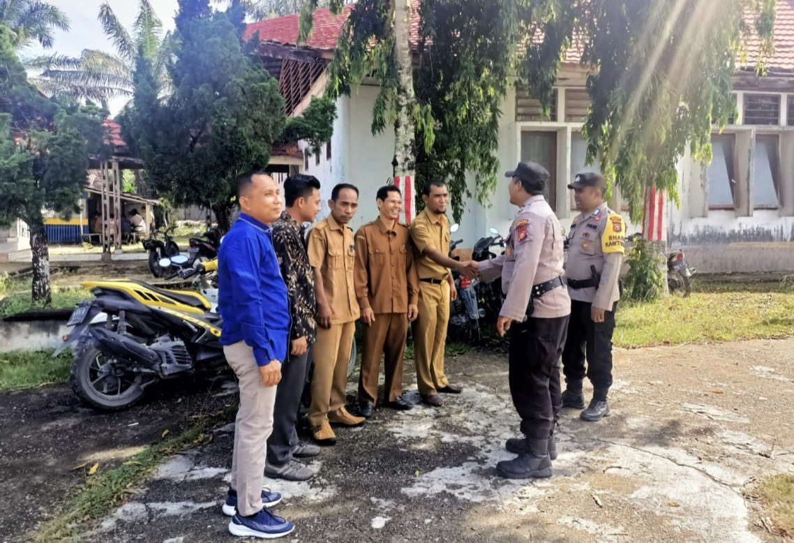 Cooling System di Sei Meranti Polsek Pujud Sosialisasi Pilkada Damai