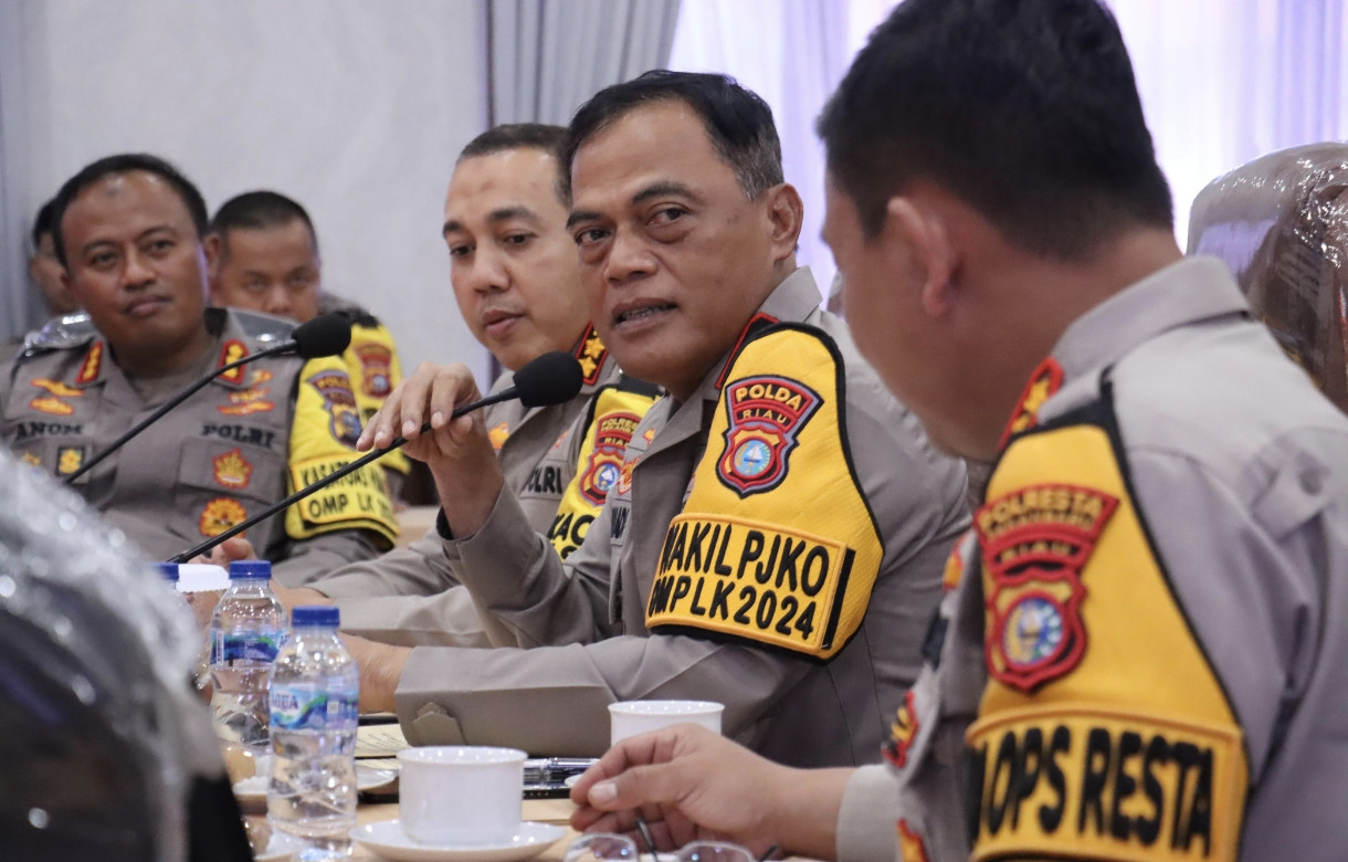 Jelang Pilkada Serentak, Wakapolda Riau Tinjau Langsung Persiapan Polresta Pekanbaru 