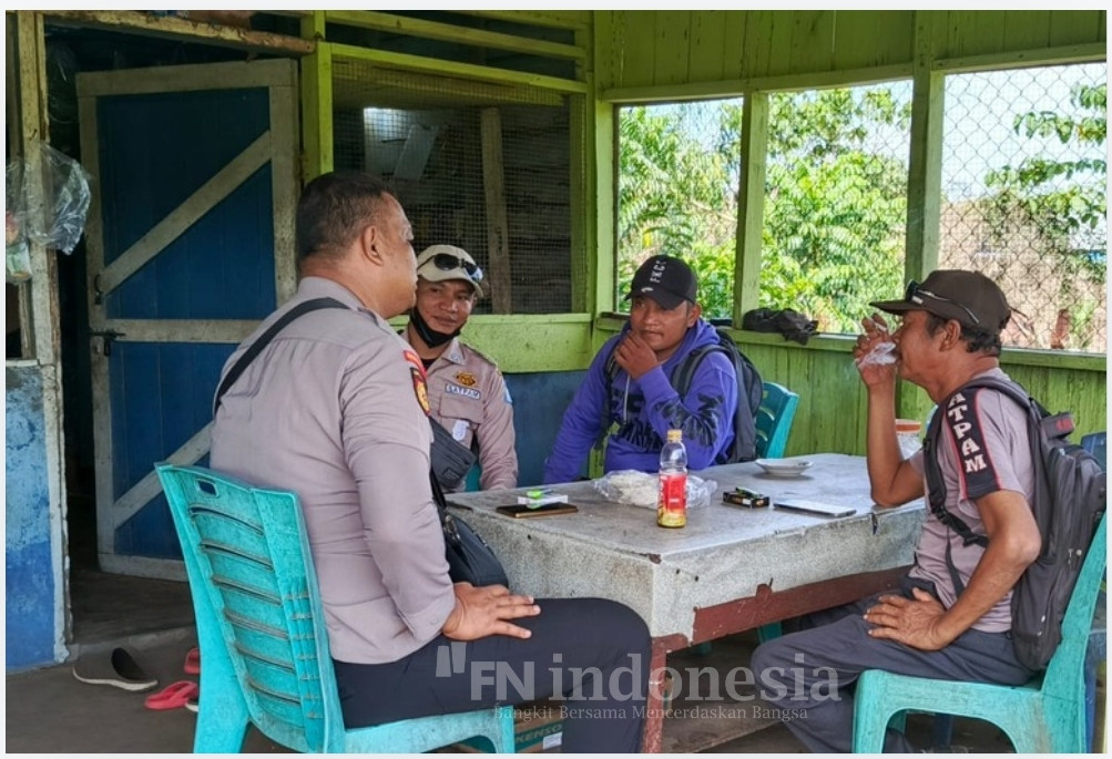 Cooling System Polsek Teluk Belengkong: Upaya Jaga Kamtibmas Jelang Pilkada 2024