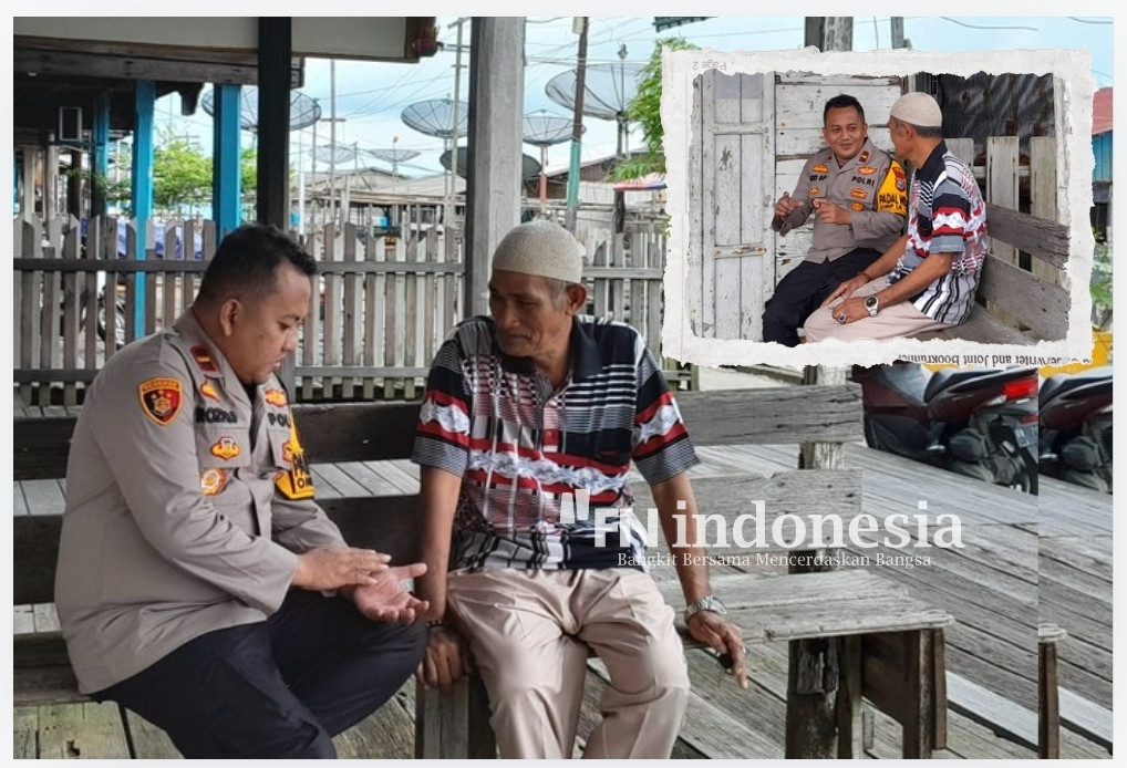Kapolsek Concong Gandeng Tokoh Adat LAMR Ciptakan dan Wujudkan Pemilu Damai 2024
