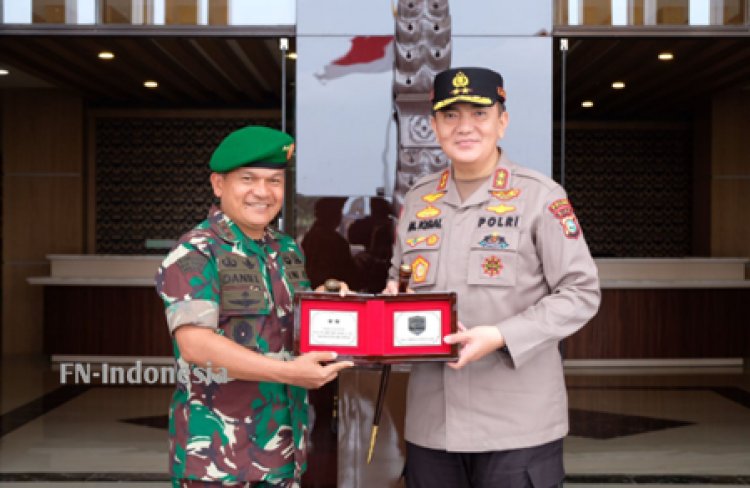 Pangdam I BB Sampaikan Apresiasi Jalinan Sinergitas TNI Polri. Kapolda Bangga dikunjungi Pangdam