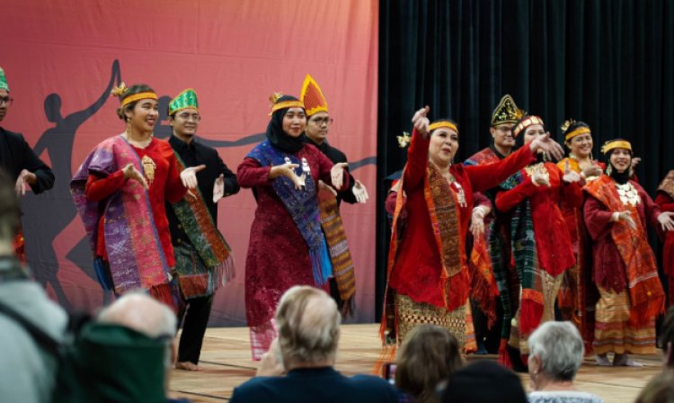 Tarian Tradisional Indonesia Meriahkan Pameran Travel di AS