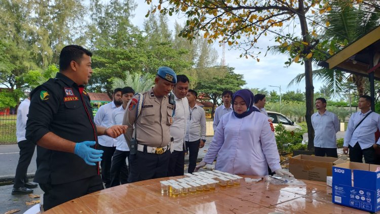 Puluhan Personel Ditresnarkoba Polda Aceh Jalani Tes Urine, Kombes Alpen: Bersihkan Halaman Kita