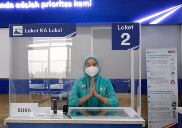 Ratusan Ribu Tiket Mudik Kereta Api Habis Terjual