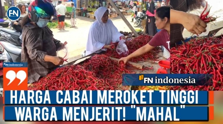 Harga Cabai Meroket Tinggi, Warga Menjerit "Mahal"