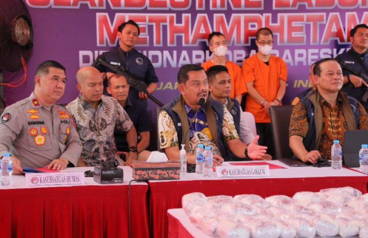 7.566 Tersangka Kasus Narkoba sudah di Tangkap Satgas Polri