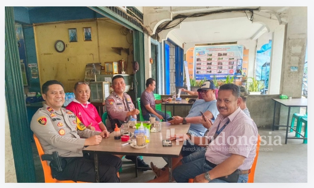 Kapolsek Pulau Burung Silaturahmi dengan Masyarakat, Pastikan Situasi Aman, Damai dan Kondusif Jelang Pilkada 2024