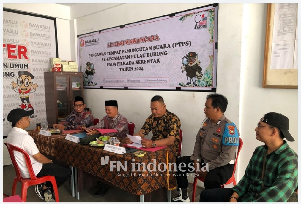 Patroli dan Pengawasan Wawancara PTPS, Polsek Pulau Burung Pastikan Pilkada 2024 Berjalan Aman, Damai dan Kondusif