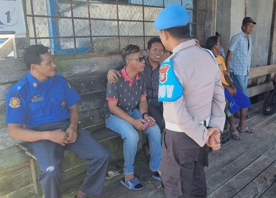 Giat Cooling System, Kapolsek Concong Sosialisasi Pemilu Damai untuk Sukseskan Pilkada 2024