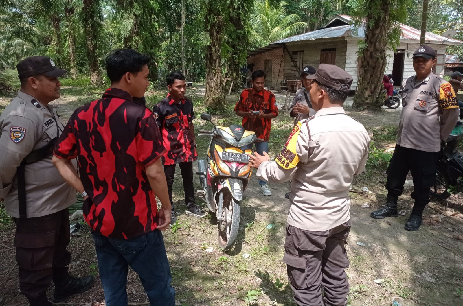 Polsek Siak Kecil Gandeng Ormas Untuk Berperan Aktif Jaga Kondusifitas