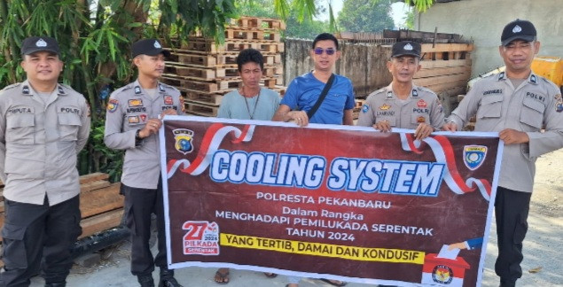 Jaga Sitkamtibmas, Sat Binmas Polresta Pekanbaru Gencar Sosialisasikan Pemilukada 2024