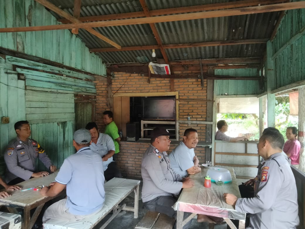 Polsek Ujung Batu Gelar Cooling System Pilkada Damai Bersama Tokoh Masyarakat