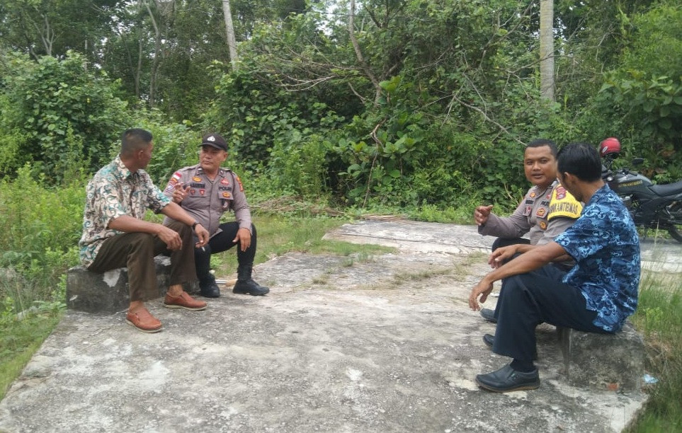 Sampaikan Pesan Kamtibmas, Polsek Rupat Patroli Sejumlah Tempat Ibadah