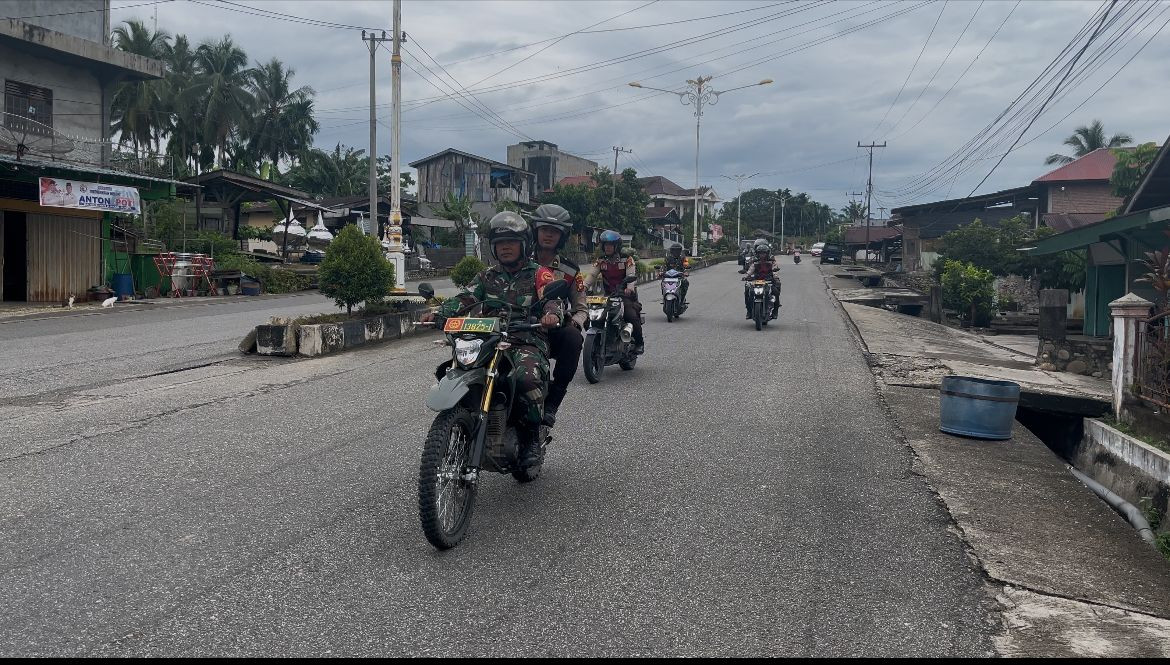 Polres Rohul Gelar Patroli Sinergitas Bersama TNI Dalam Operasi Mantap Praja Lancang Kuning 2024