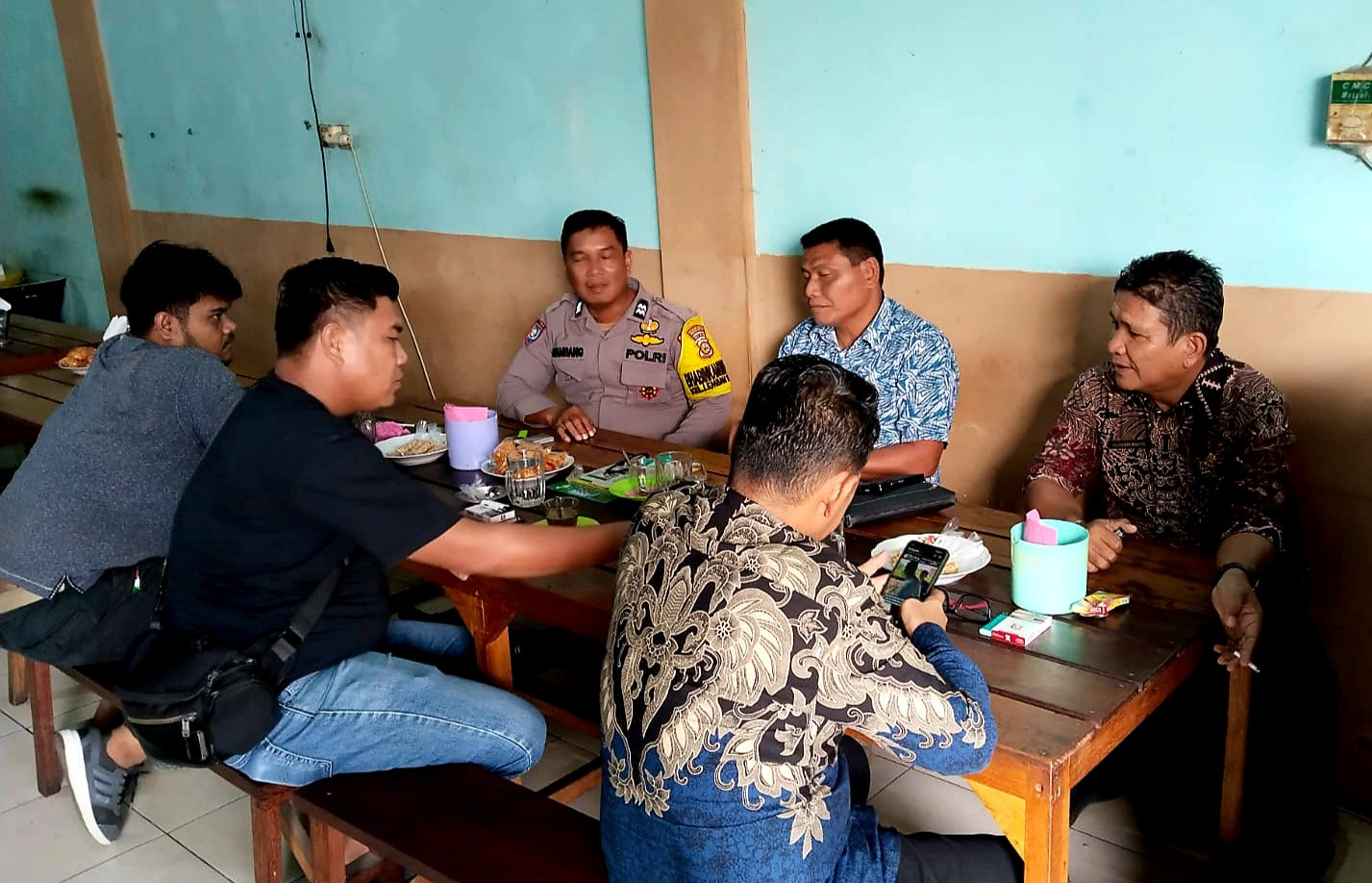 Tingkatkan Sinergitas Polsek Rumpes Wujudkan Situasi Kamtibmas yang Aman dan Kondusif 