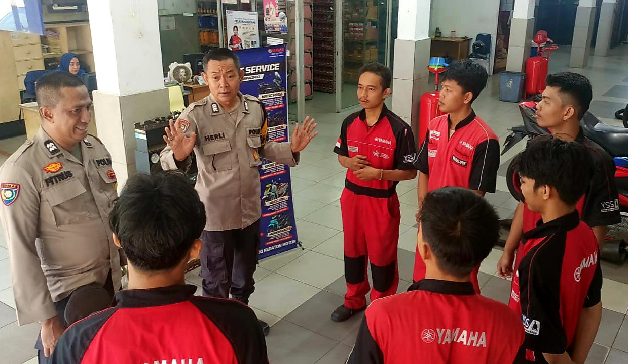 Pemilihan Makin Dekat, Polsek Senapelan Masifkan Cooling System Ajak Warga Sukseskan Tahapan Pilkada