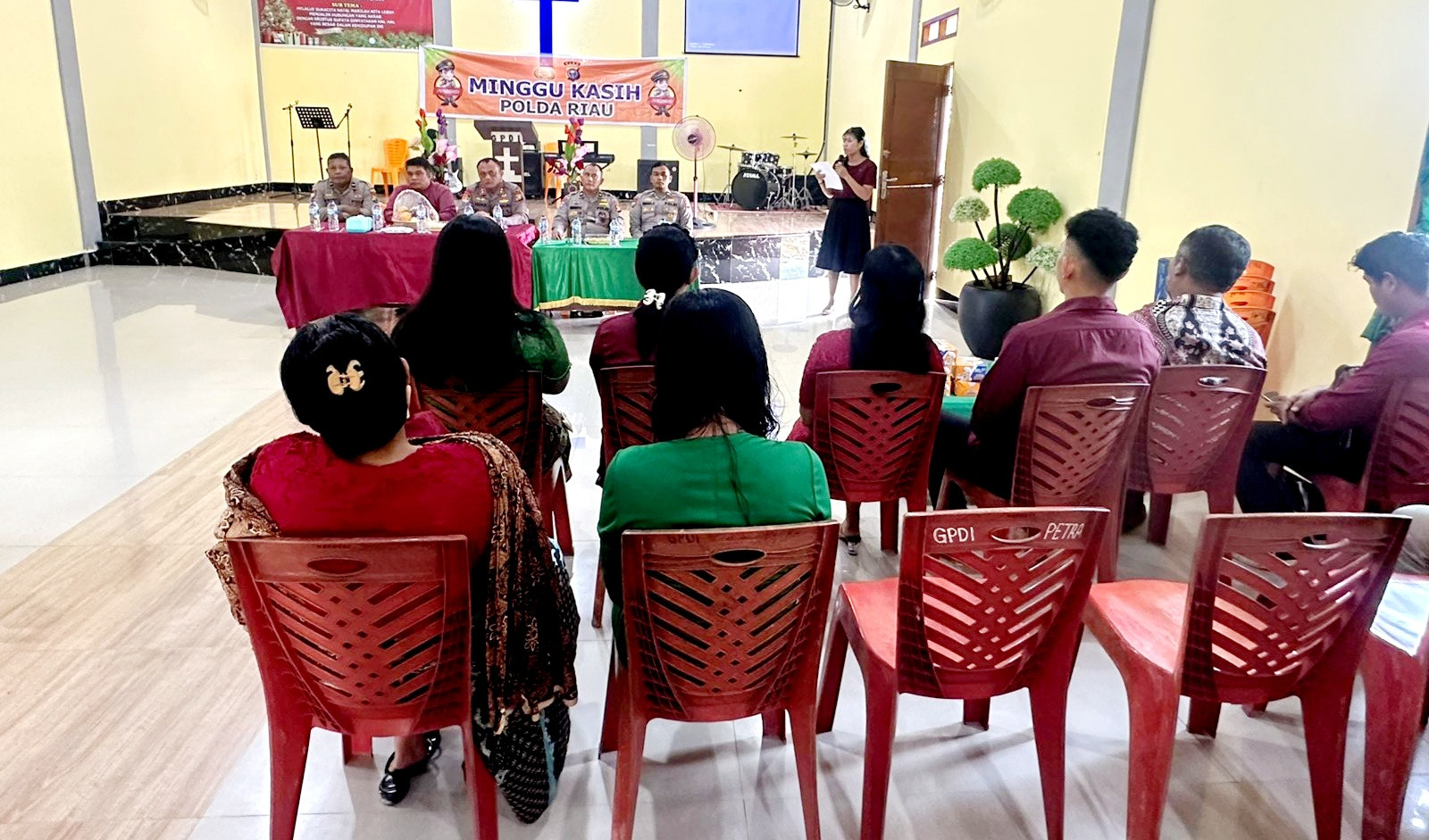 Minggu Kasih Polda Riau, Serap Aspirasi Warga Palas Wujudkan Pilkada Damai sejuk dan kondusif