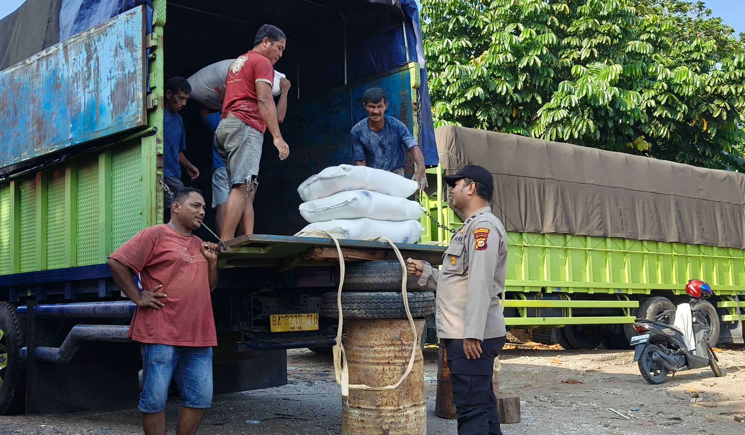 Ciptakan Keamanan, Polsek Pelabuhan Gencar Patroli Dialogis di Pelabuhan Rakyat