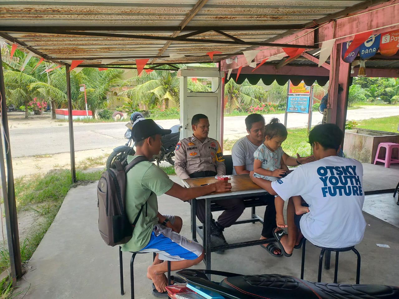 Warga Sei Meranti Dukung Penuh Cooling System Polsek Pujud Paska Pilkada