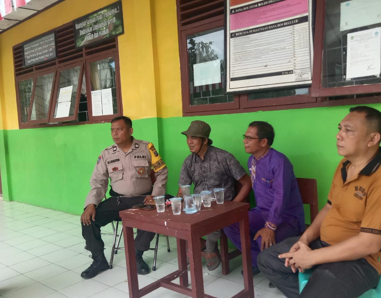 Gelar Cooling System, Polsek Pujud Ajak Warga Pujud Utara Jaga Kamtibmas