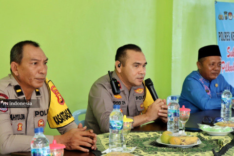Jumat Curhat Polres Meranti, ini Pesan Kompol Dodi Wujudkan Pilkada Kondusif dan Harmonis 