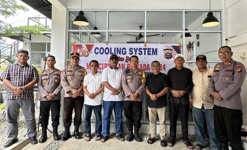 Wakapolres Rohul Ajak Kades dan Tokoh Masyarakat Ujung Batu Wujudkan Pilkada Damai