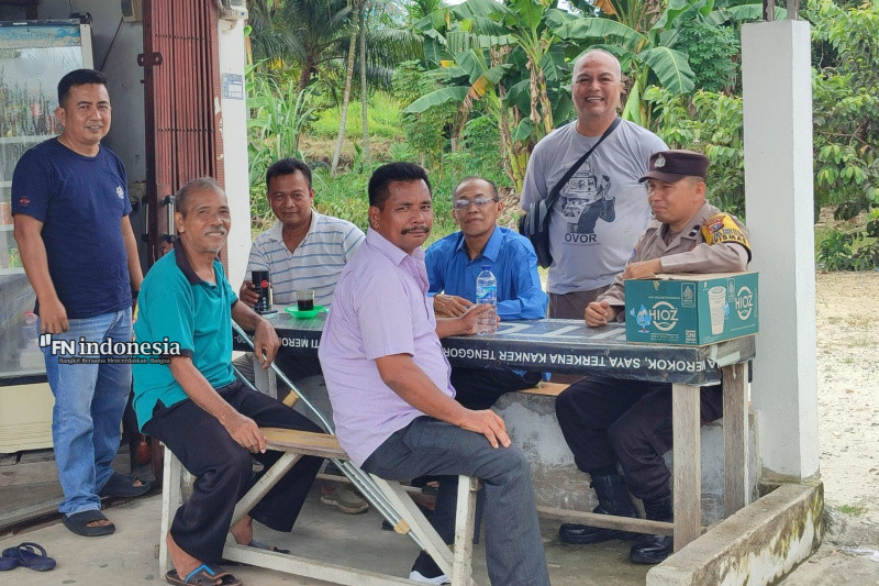 Bhabinkamtibmas Tirtasiak Terus Pererat Silaturahmi Bersama Masyarakat Jelang Pilkada 2024
