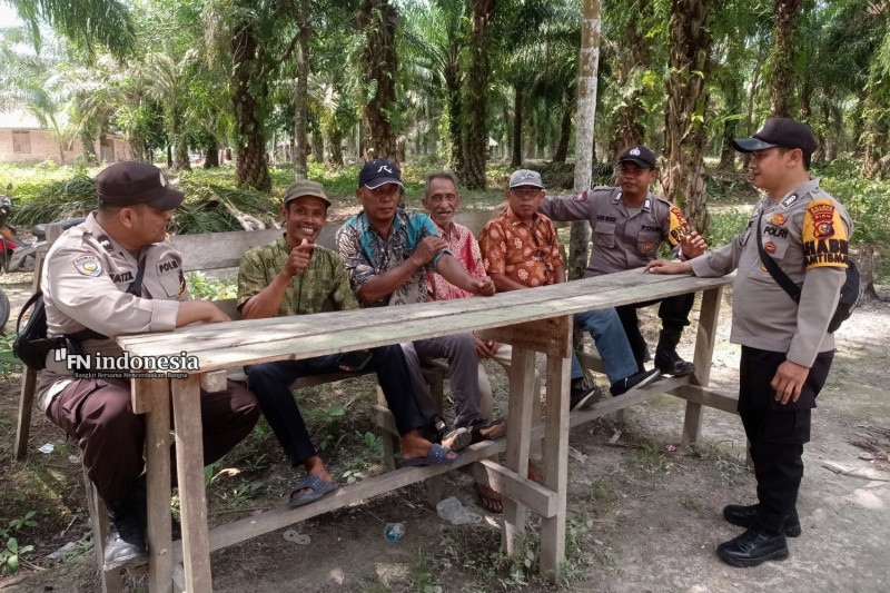 Polsek Siak Kecil Dukung Wujudkan Peran Aktif FKPM dan Penguatan Pos Kamling Menuju pilkada damai