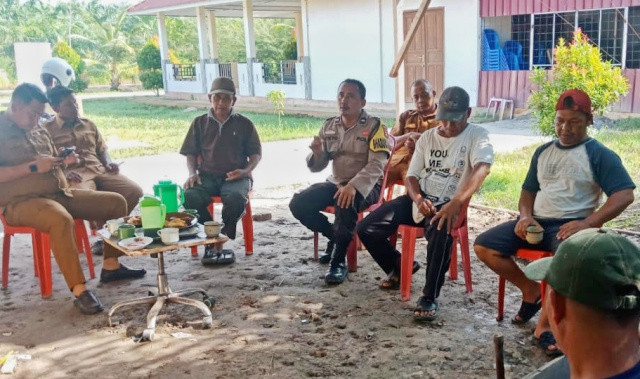 Program Cooling System Polsek Bantan Pastikan Jelang Pilkada Aman dan Kondusif