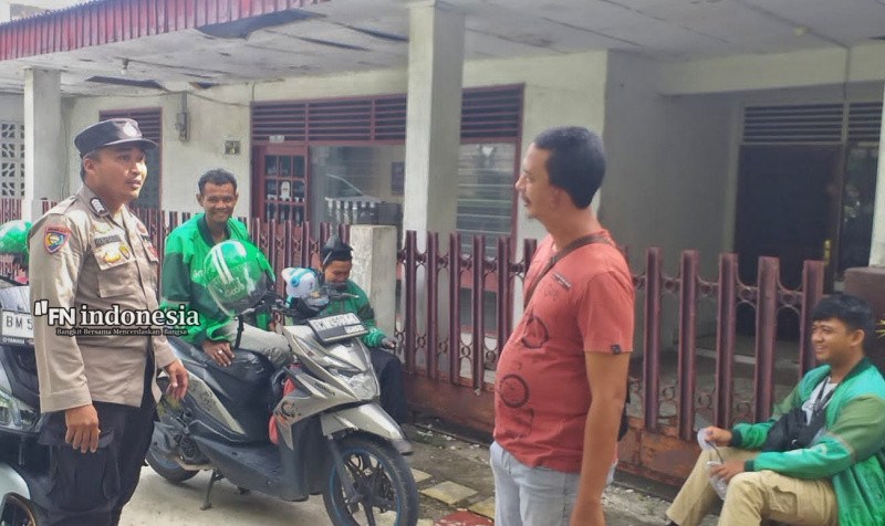 Polsek Pekanbaru Kota Perkuat Kemitraan dengan Komunitas Ojol Wujudkan Pilkada Damai