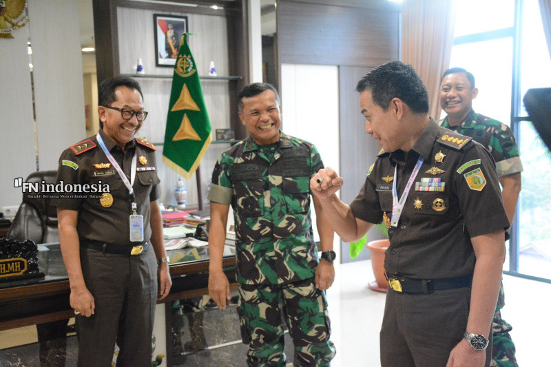 Perkuat Sinergitas, Danrem 031/Wirabima Silaturahim ke Kejaksaan Tinggi Riau