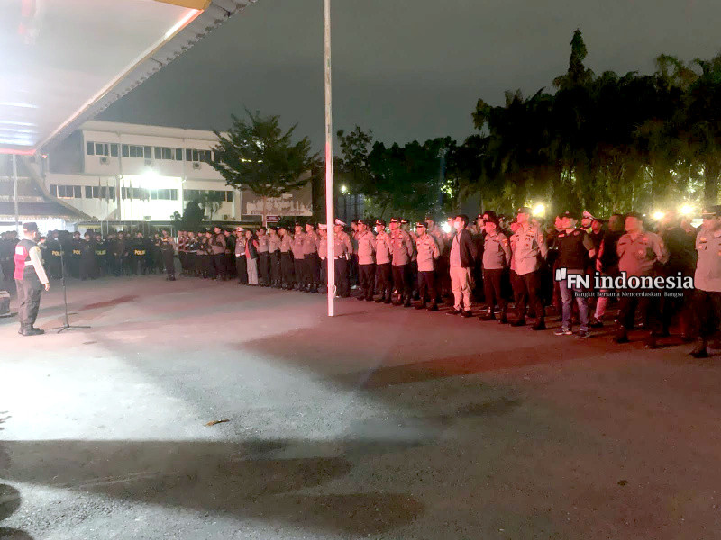 Apel Kesiapan Polresta Pekanbaru, Cegah Gangguan Kamtibmas dan Balap Liar
