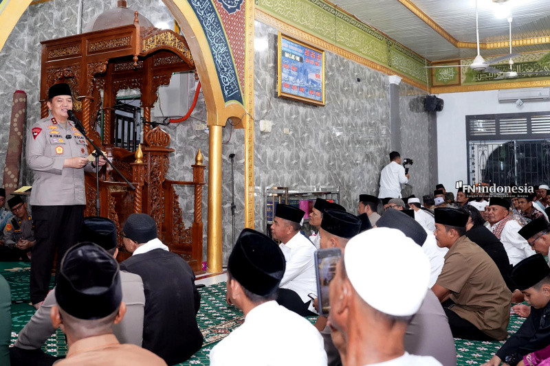 Pererat Silaturahmi, Kapolda Riau Irjen M Iqbal Hadiri Safari Tarawih Ramadhan di Bangkinang
