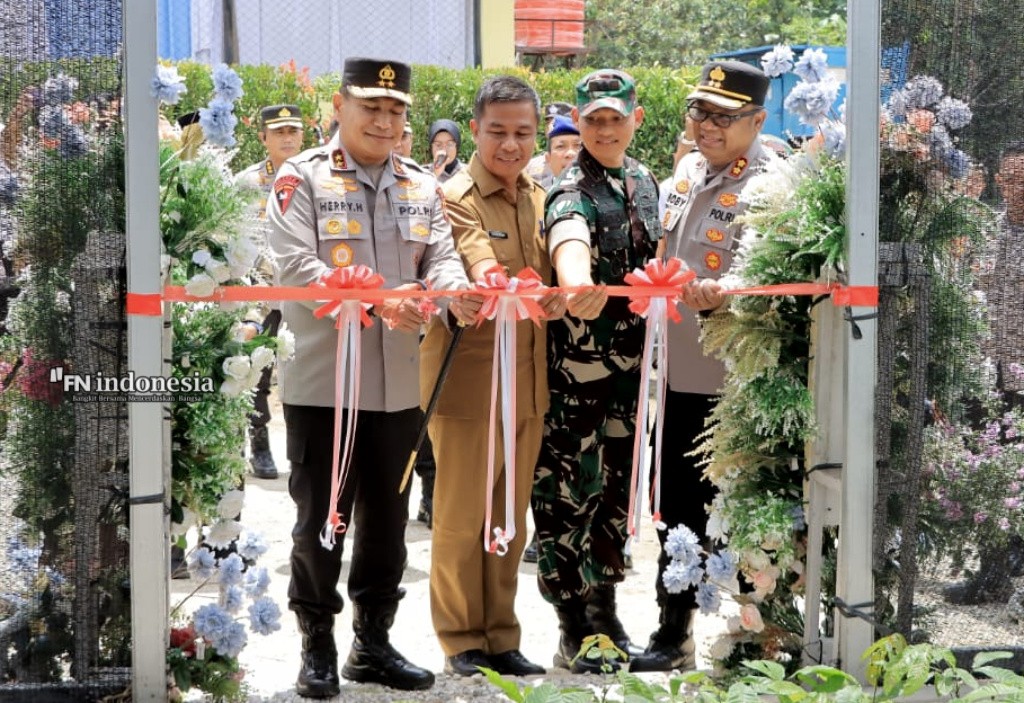 Kapolda Riau Resmikan Bank Pohon di Polres Kampar, Dorong Gerakan Green Policing untuk Selamatkan Alam