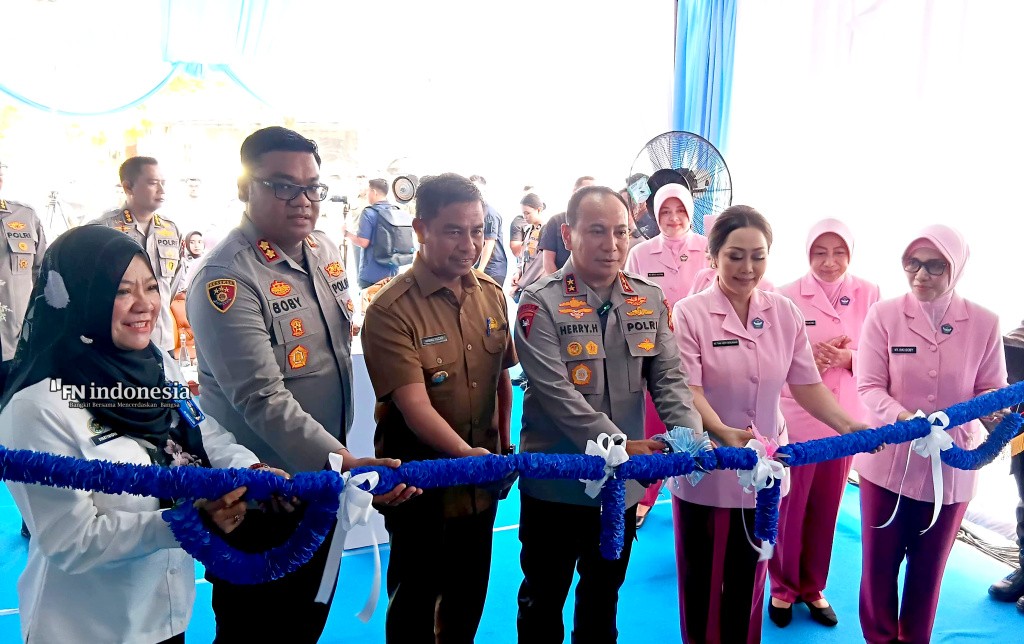 Kapolda Riau Resmikan Dapur SPPG Polres Kampar, Dukung Program Pemenuhan Gizi Nasional