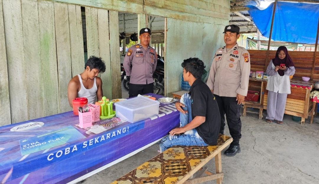 Polsek Kerinci Kanan Patroli KRYD untuk Antisipasi C3 dan Gangguan Kamtibmas