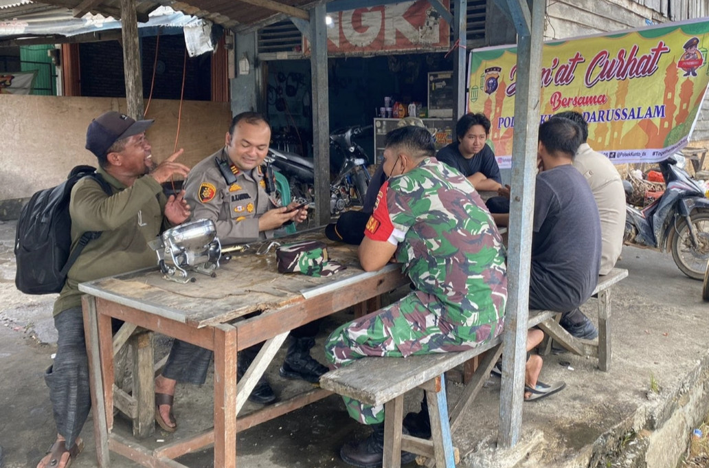 Kapolsek Kunto Darussalam Sosialisasikan Cooling System ke Masyarakat Kotalama